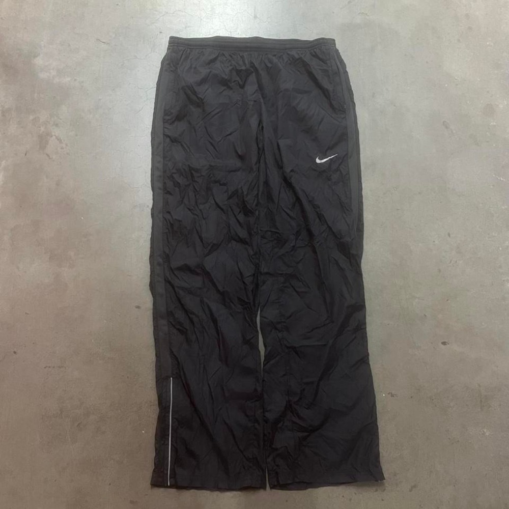 Nike zoom women's lightweight black nylon running or track pants L